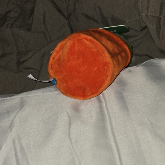 BarkBox Green Plush Cactus in Orange Pot with Floral Details - Picture 4 of 4